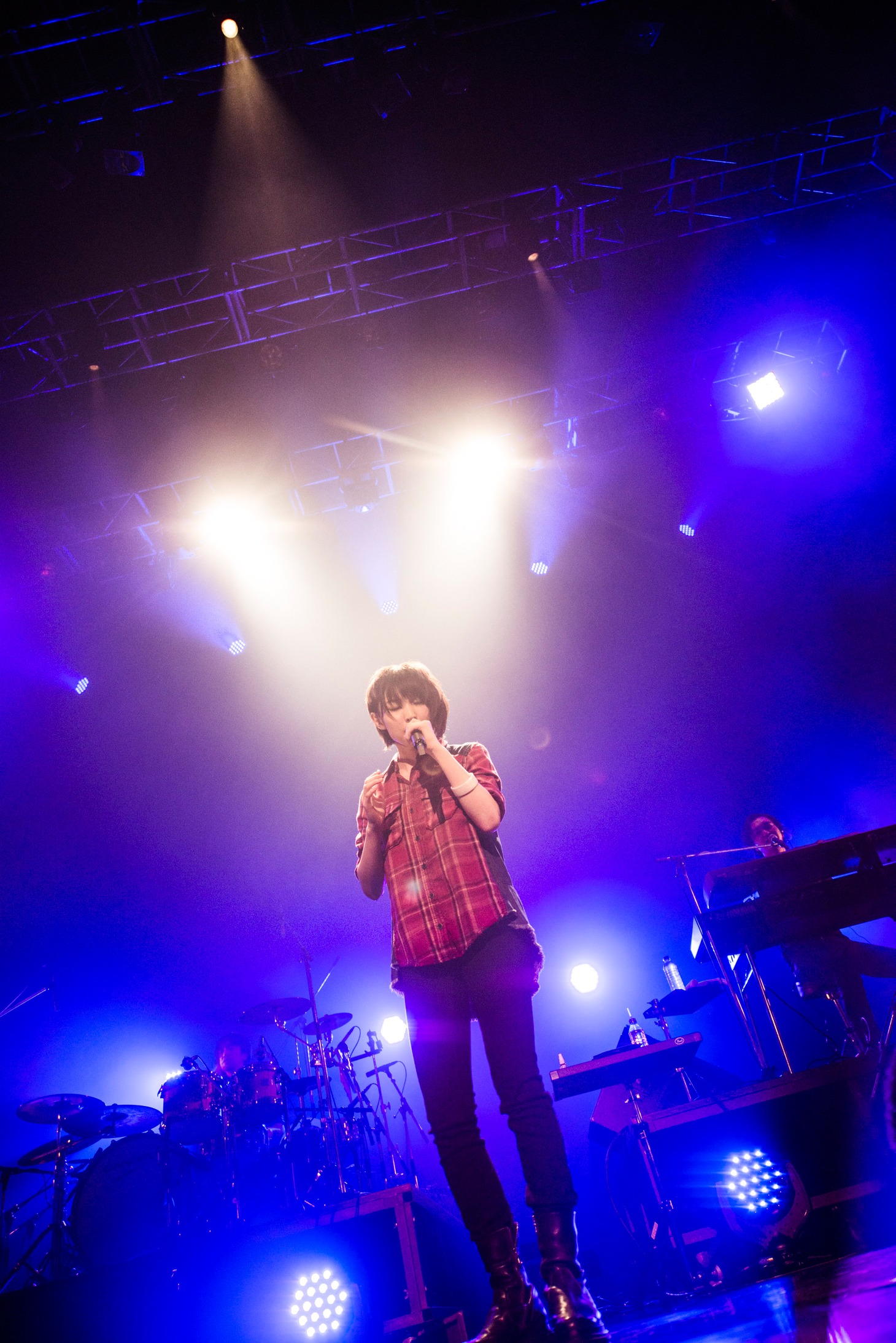 家入レオ「LEO IEIRI LIVE 12/13 ～ thanks 2014 ～」の様子。（撮影：田中聖太郎）