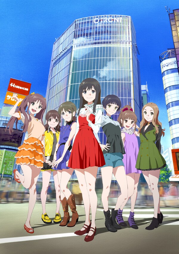 劇場版「Wake Up, Girls!」続編キービジュアル (c) Green Leaves / Wake Up,Girls!2製作委員会