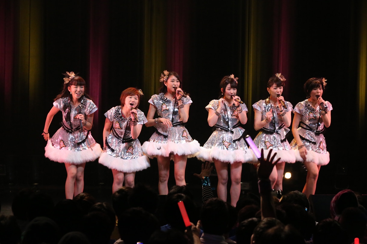 「スマイレージ ライブツアー2014秋　～FULL CHARGE～」東京・TSUTAYA O-EAST公演の様子。