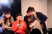 「ドワンゴジェイピーPresents マックスむらい表彰式～2014年の大活躍に 感謝しちゃいまスペシャル～」の様子。