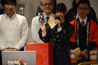 ニコニコ生放送「10福チェーン運命の推しメン決定会議」の様子。