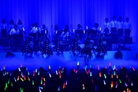 私立恵比寿中学「エビ中 真冬の北半キュリスマス」の様子。