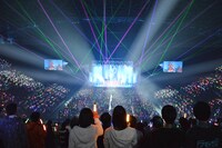 私立恵比寿中学「エビ中 真冬の北半キュリスマス」の様子。