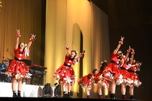 私立恵比寿中学「エビ中 真冬の北半キュリスマス」の様子。