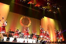 私立恵比寿中学「エビ中 真冬の北半キュリスマス」の様子。