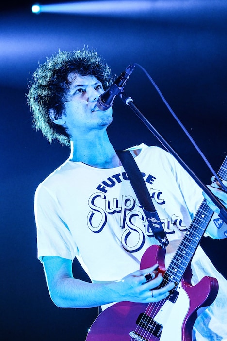 菅原卓郎（Vo, G / 9mm Parabellum Bullet）（撮影：渡邉一生）