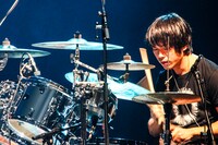 ピエール中野（Dr / 凛として時雨）（撮影：渡邉一生）