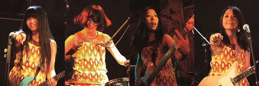 少年ナイフ、あつこ復帰で初の4人編成ツアー