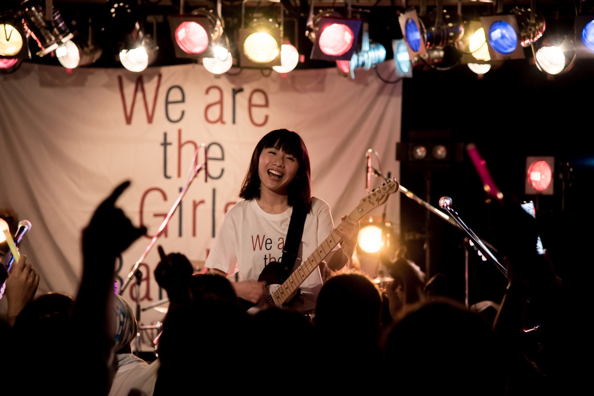「たんこぶちん presents『We are the Girls Band !!!!!』～年末Specialライブ」東京・TSUTAYA O-Crest公演の様子。