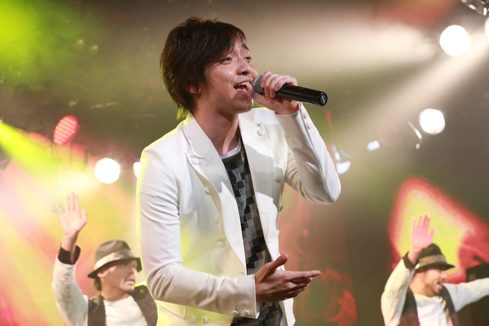 「三浦大知2014クリスマスパーティー」の様子。