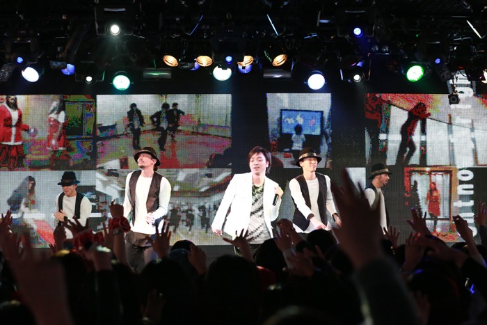 「三浦大知2014クリスマスパーティー」の様子。