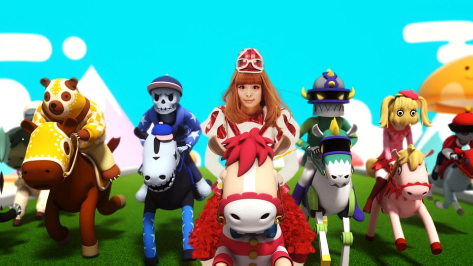 「ありゃまみらくる有馬記念」スペシャルムービーのワンシーン。