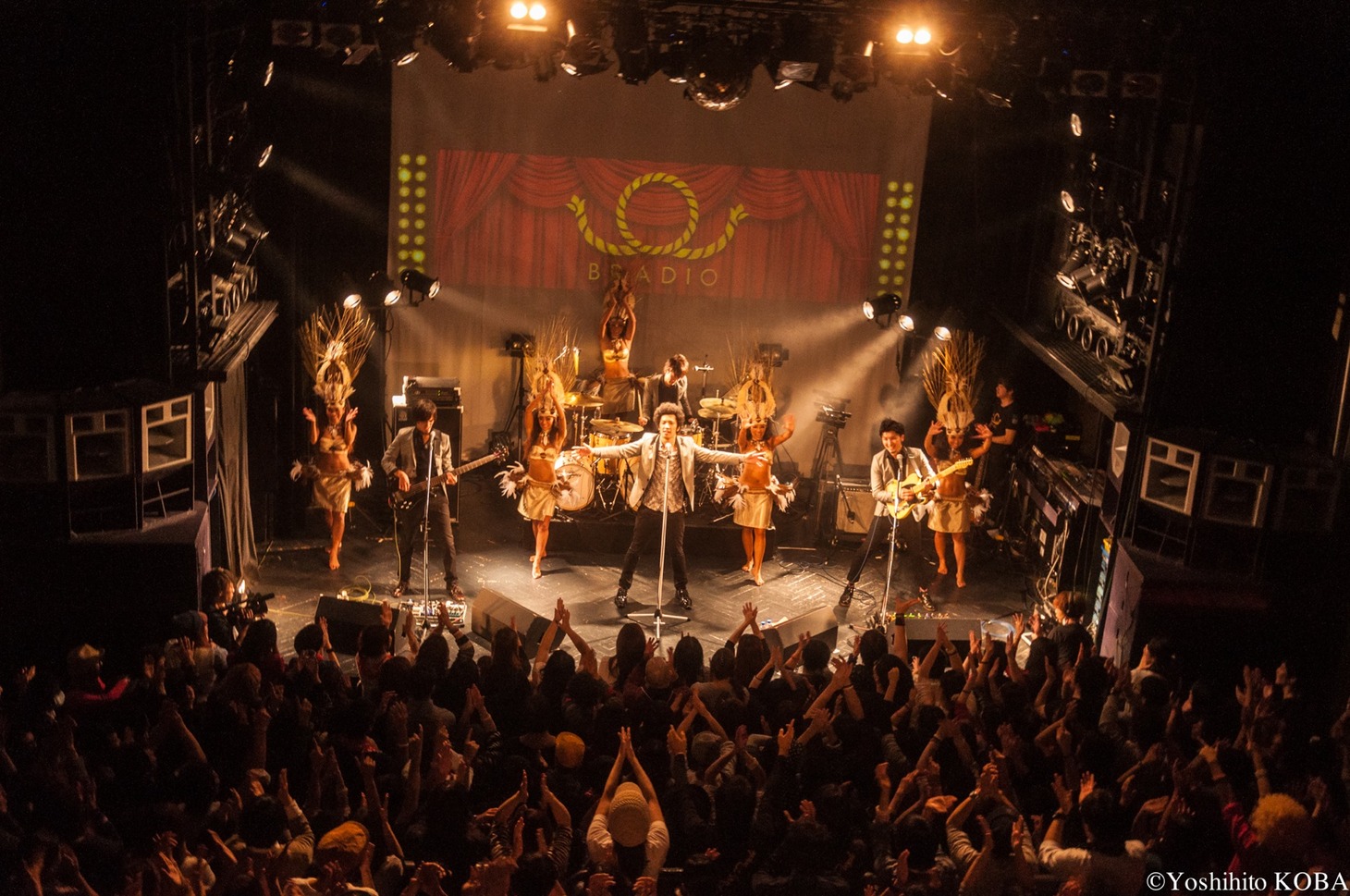 BRADIO「大人達よ、遊べ～HIT PARADE TOUR～」東京・WWW公演の様子。