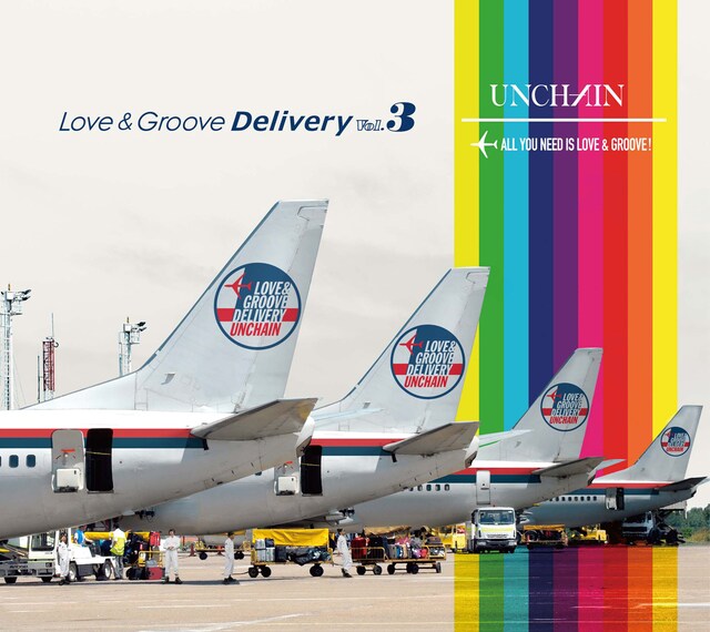 UNCHAIN「Love & Groove Delivery Vol.3」ジャケット