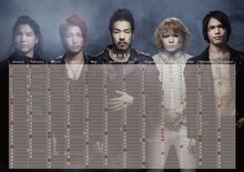 ドキュメンタリーDVD予約特典「Crossfaith 2015スペシャルポストカードカレンダー」の一部。