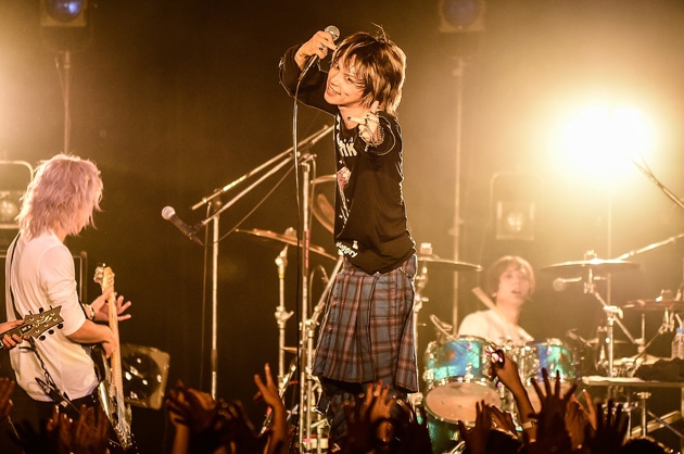 「SuG TOUR 2014『WE CRY OUT HELLYEAH』」東京・LIQUIDROOM公演の様子。