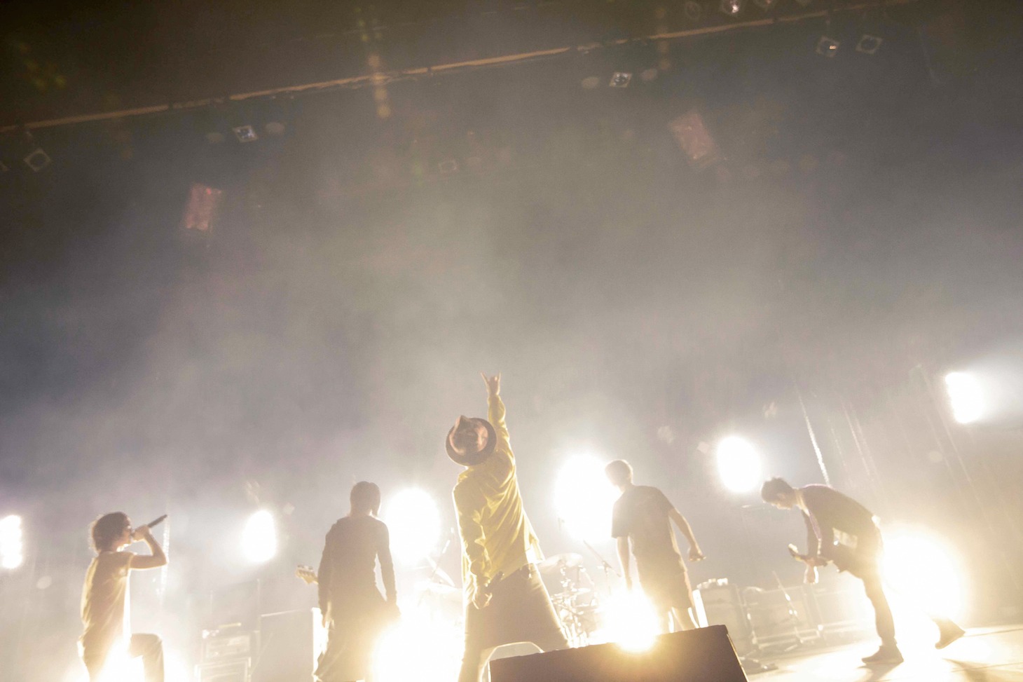 「ORANGE RANGE テブラ DE ゴメン TOUR 014」東京・渋谷公会堂公演の様子。（撮影：平野タカシ）