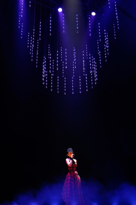 「namie amuro LIVE STYLE 2014」国立代々木競技場第一体育館公演の様子。