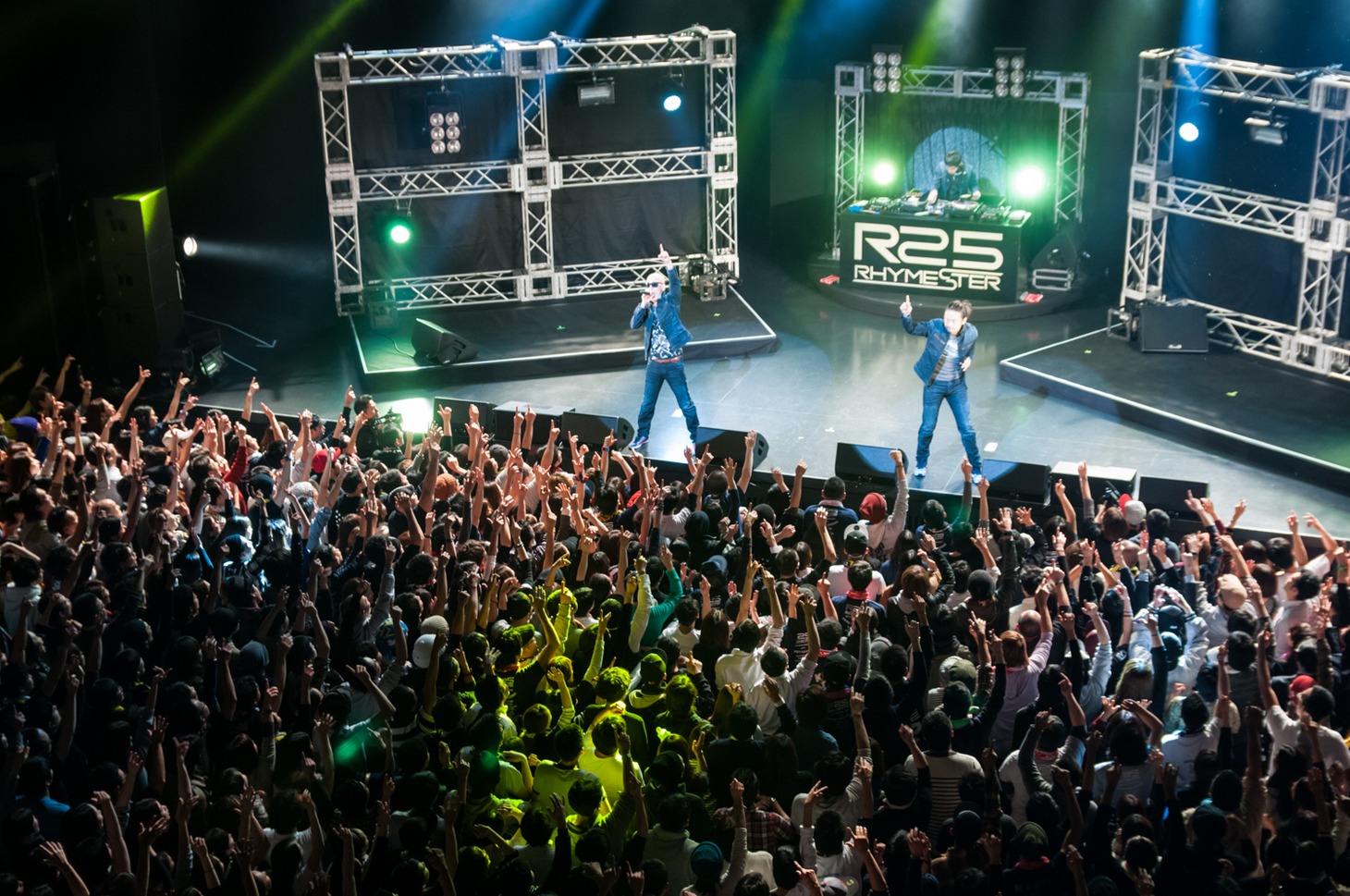 「R 25 RHYMESTER 25th. Aniv. with FUNKY GRAMMA」の様子。