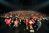 「unBORDE Xmas PARTY 2014」フィナーレの様子。