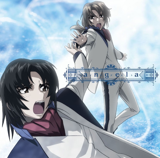 angela「イグジスト」アニメ盤ジャケット (c)XEBEC・FAFNER EXODUS PROJECT