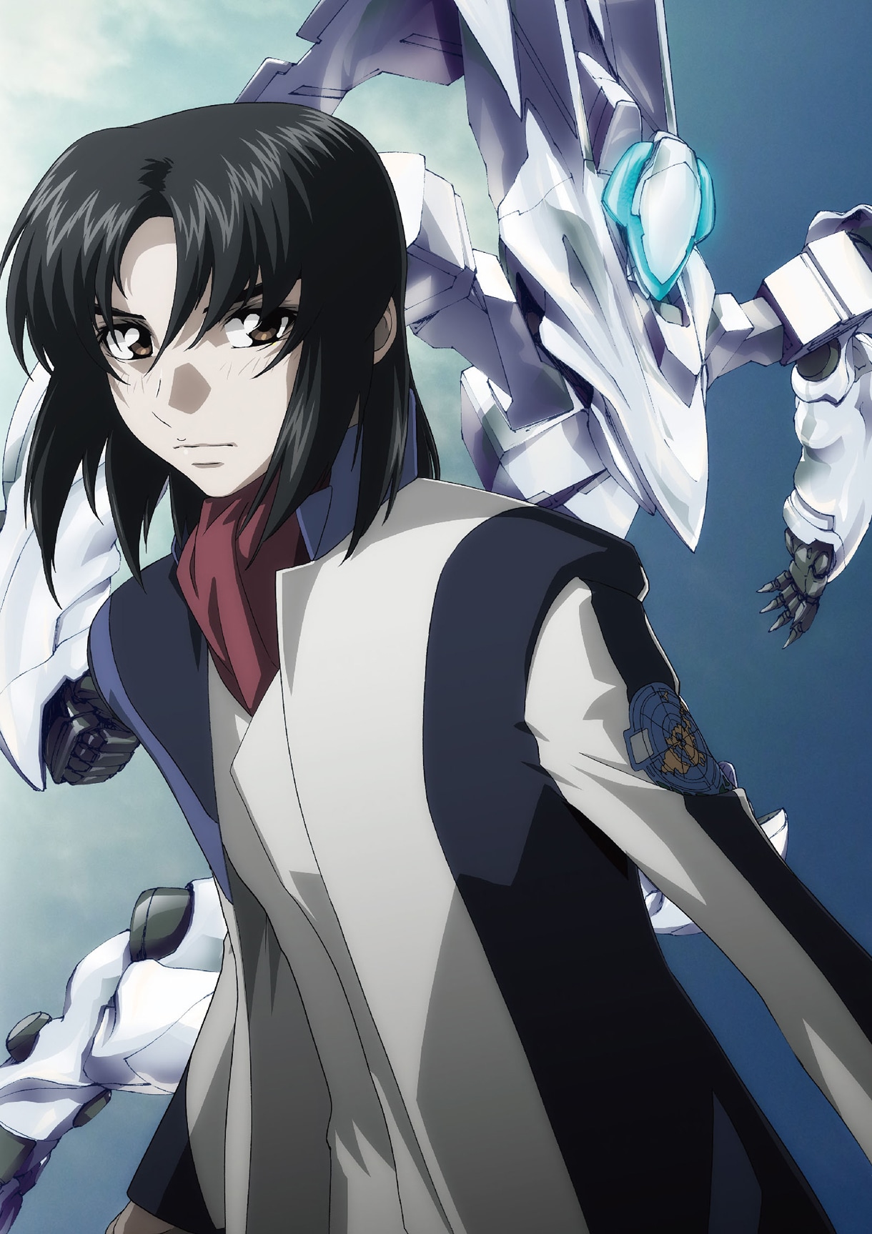DVD / Blu-ray「蒼穹のファフナー EXODUS」第1巻ジャケット (c)XEBEC・FAFNER EXODUS PROJECT