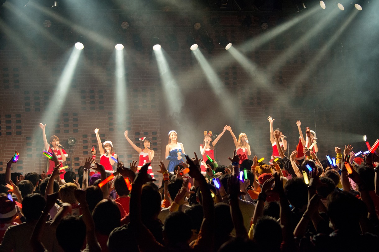 「きっかとアプガのX'mas Live」の様子。