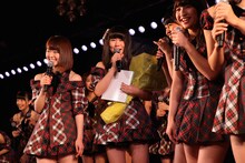 12月27日に東京・AKB48劇場で行われた高島祐利奈卒業公演の様子。(c)AKS