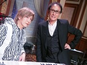「あたしの音楽」収録時の小室哲哉（左）と武部聡志音楽監督。