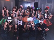 palet（後列）と流田Project（前列）。