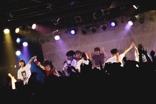 ゆるめるモ！とHONDALADY。 （撮影：ハヤシサトル）