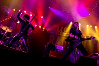 BOOM BOOM SATELLITES「RADIO CRAZY」12月27日公演の様子。