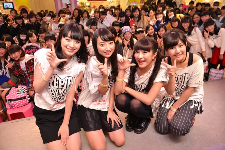 スターダストのガールズバンドle Lien 4月にミニアルバム発表 音楽ナタリー