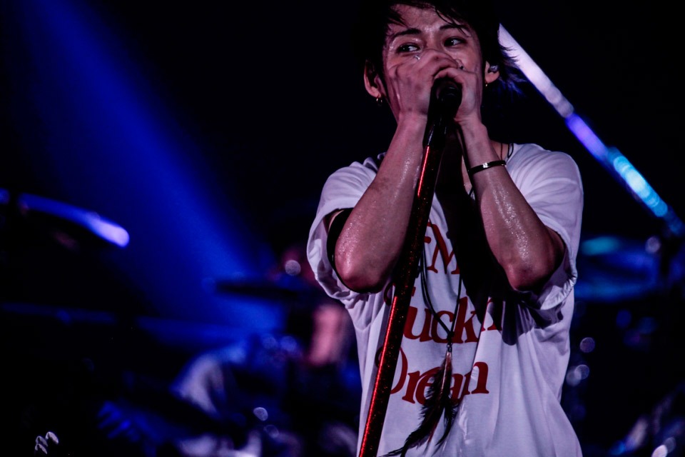 「0 CHOIR TOUR 2014-2015」東京・日本武道館公演の様子。