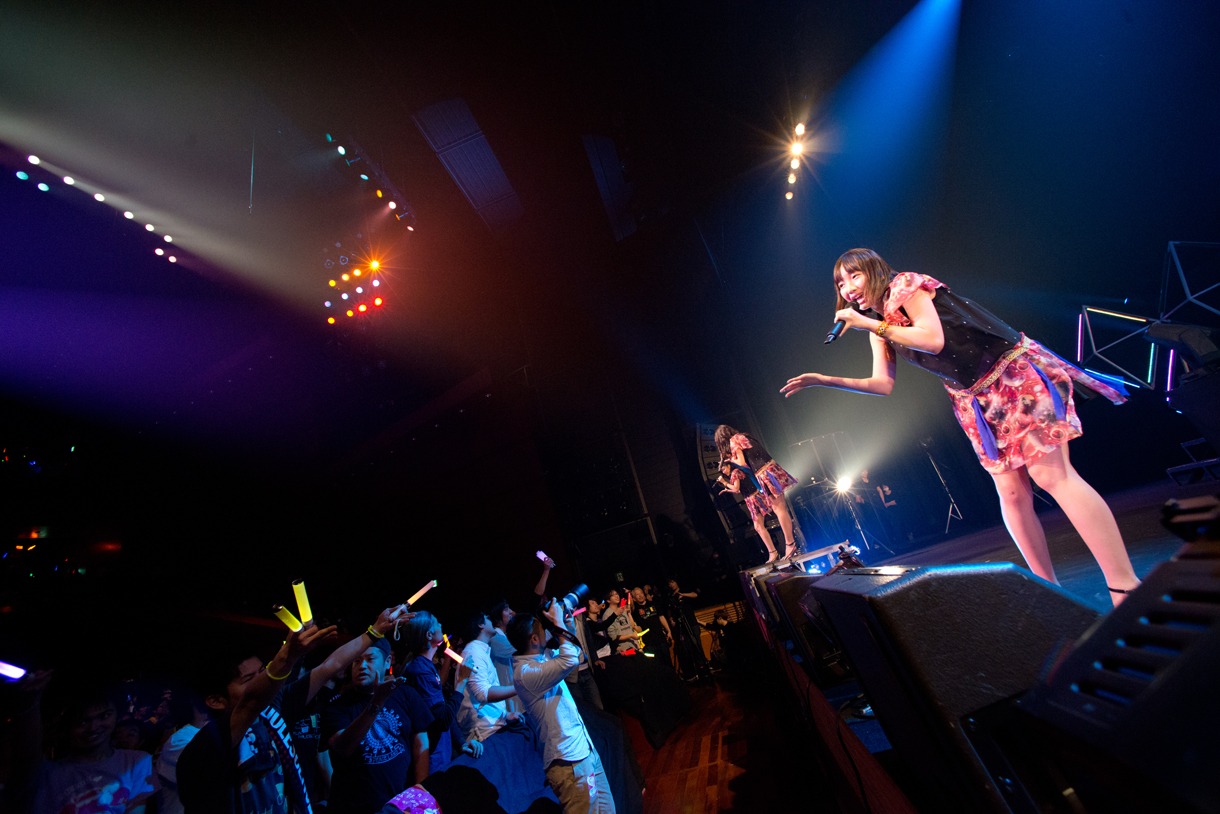 夢みるアドレセンス単独ライブ「輝け！夢アドアワード2014＠国際フォーラム」の様子。