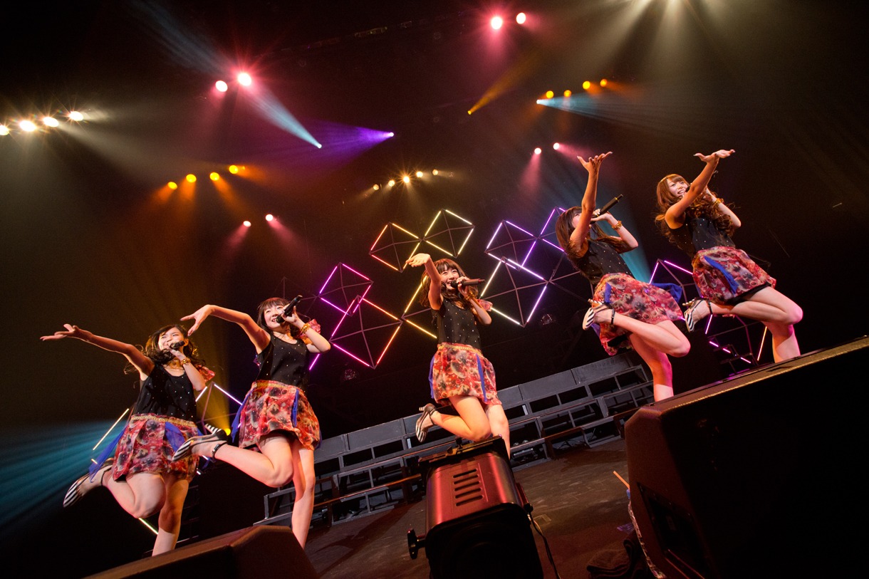 夢みるアドレセンス単独ライブ「輝け！夢アドアワード2014＠国際フォーラム」の様子。