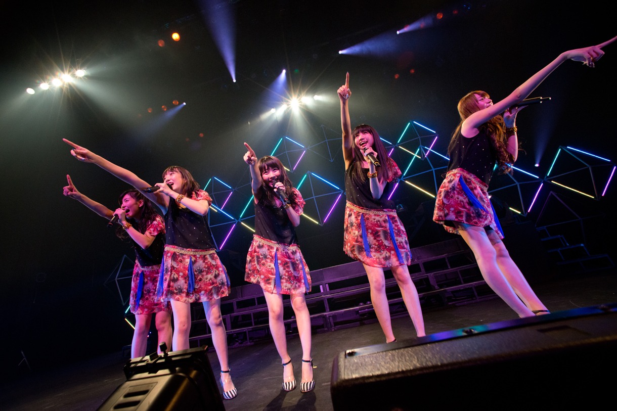 夢みるアドレセンス単独ライブ「輝け！夢アドアワード2014＠国際フォーラム」の様子。
