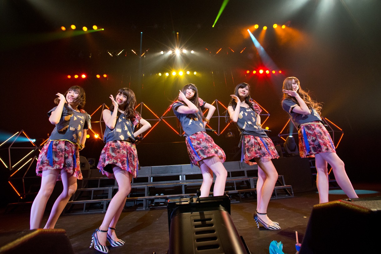 夢みるアドレセンス単独ライブ「輝け！夢アドアワード2014＠国際フォーラム」の様子。