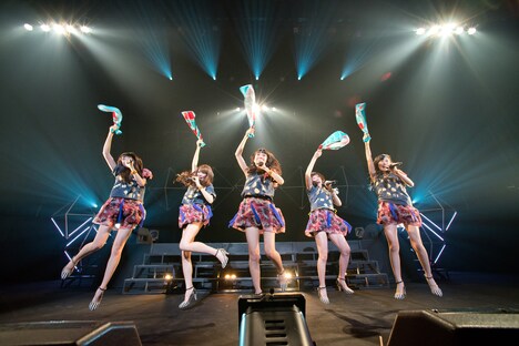 夢みるアドレセンス単独ライブ「輝け！夢アドアワード2014＠国際フォーラム」の様子。