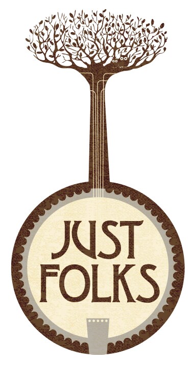 「高田渡トリビュートライブ “Just Folks”」ロゴ