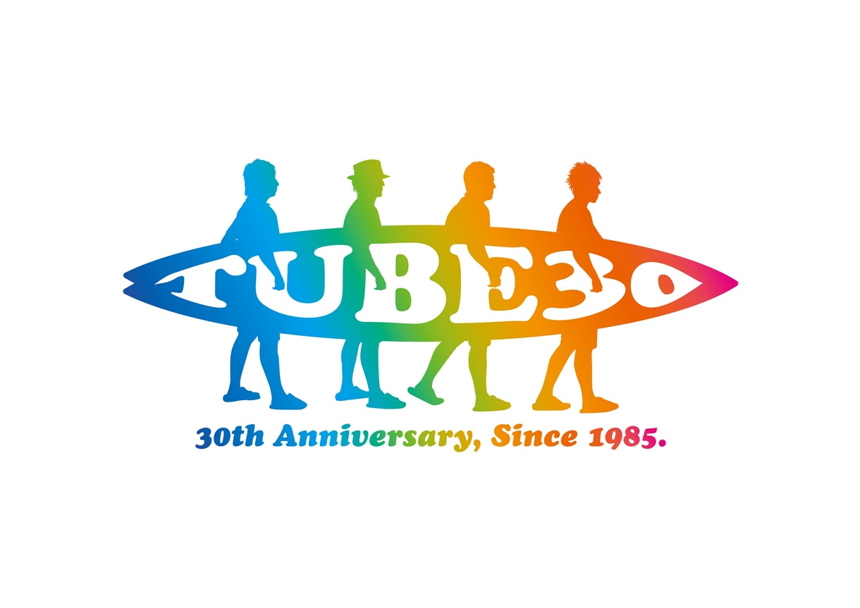 TUBEデビュー30周年記念ロゴ
