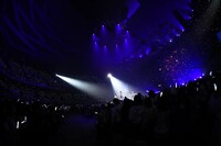 DISH//「DISH// 日本武道館単独公演 '15 元日 ～尖った夢の先へ～」の様子。