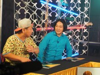 「竹山ロックンロール」トークの様子。