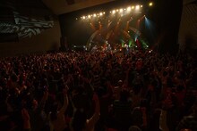 渡辺美里「30th Anniversary 新春！美里祭り」の様子。