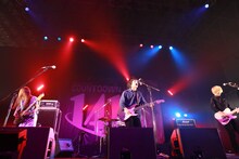 赤色のグリッター