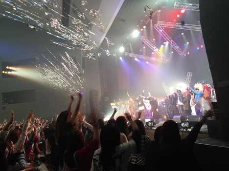 「Over The Edge '14」よりカウントダウンの瞬間。（撮影：釘野孝宏）