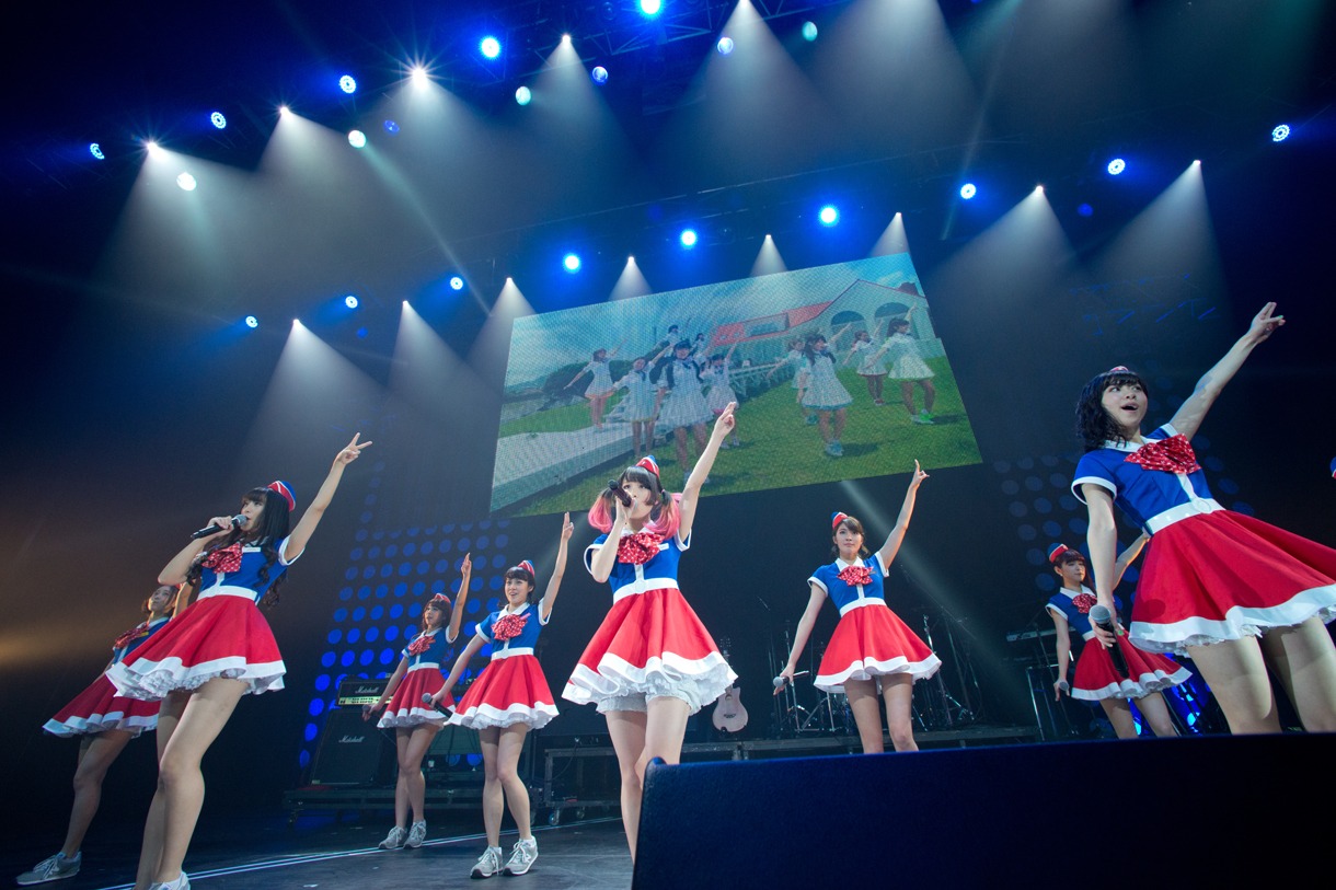 「PASSPO☆ 結成5周年 カウントUPツアーファイナル“PASSPO☆ 新年だよ！5周年とすこし便～全曲忘れず踊れるかな～”」フライトの様子。