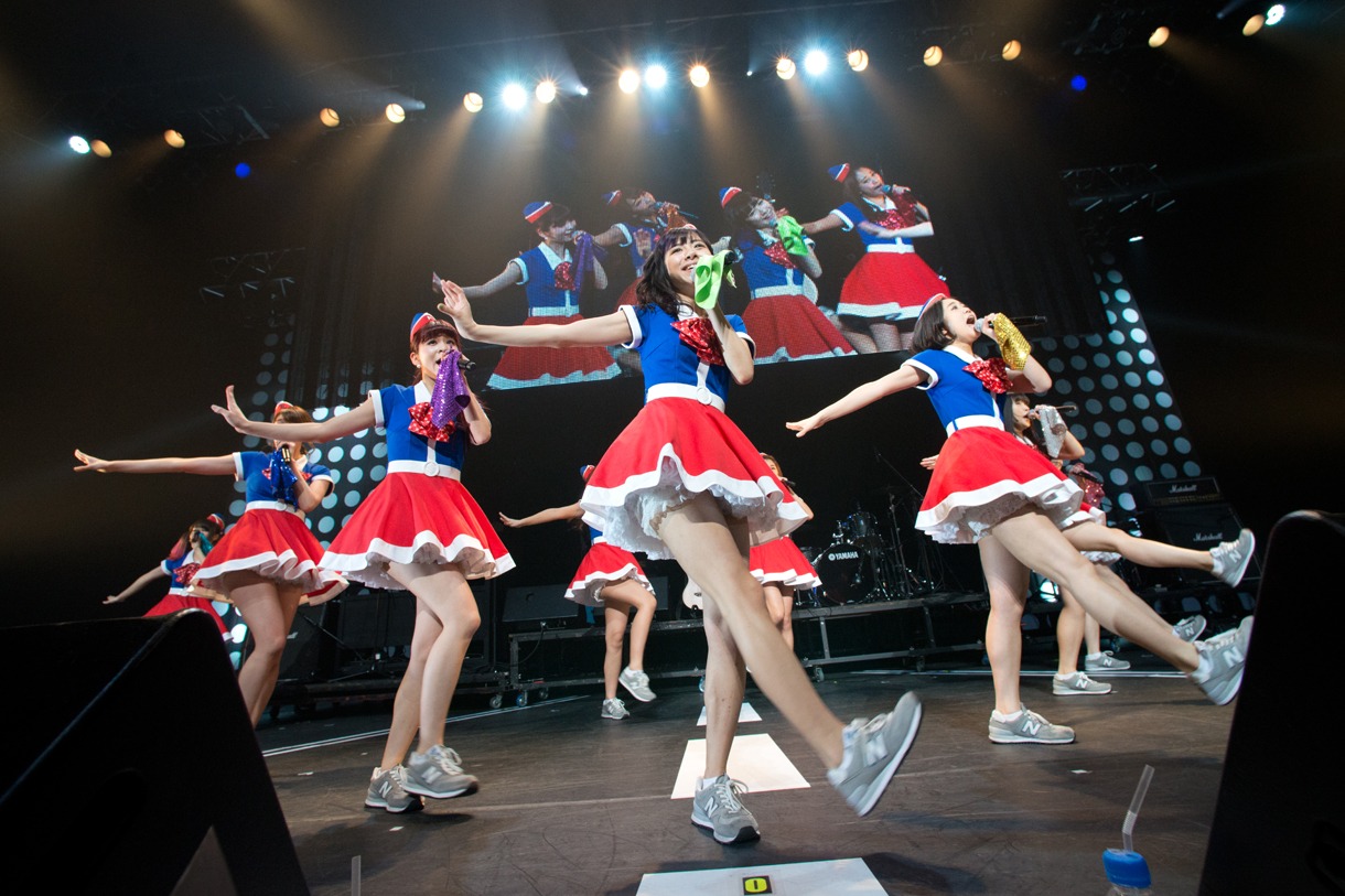「PASSPO☆ 結成5周年 カウントUPツアーファイナル“PASSPO☆ 新年だよ！5周年とすこし便～全曲忘れず踊れるかな～”」フライトの様子。