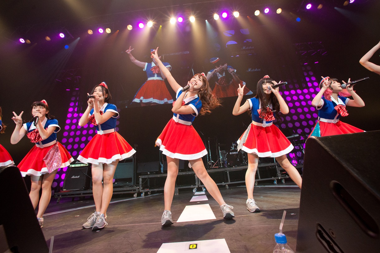 「PASSPO☆ 結成5周年 カウントUPツアーファイナル“PASSPO☆ 新年だよ！5周年とすこし便～全曲忘れず踊れるかな～”」フライトの様子。