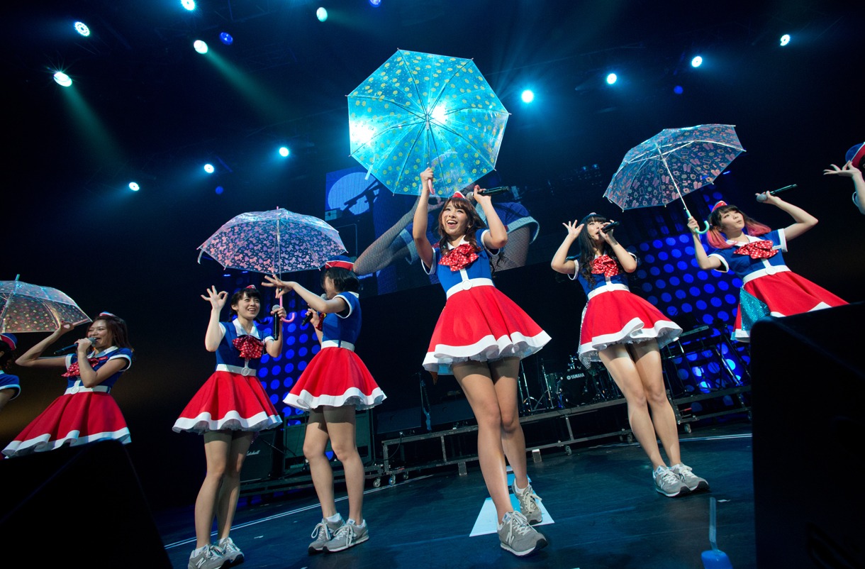 「PASSPO☆ 結成5周年 カウントUPツアーファイナル“PASSPO☆ 新年だよ！5周年とすこし便～全曲忘れず踊れるかな～”」フライトの様子。